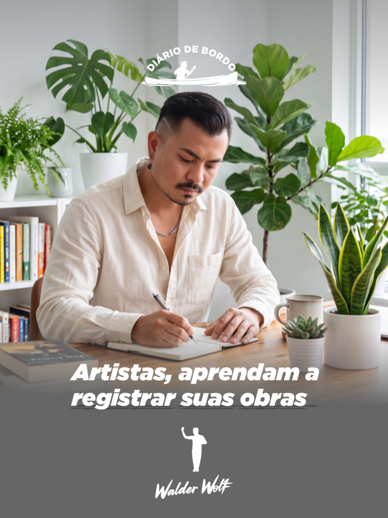 Artistas, aprendam a registrar suas obras