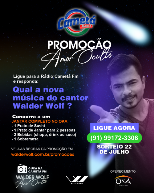 Promoção Amor Oculto